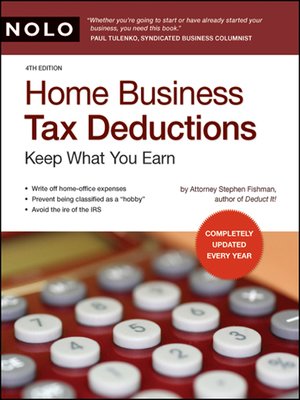 cover image of Home Business Tax Deductions